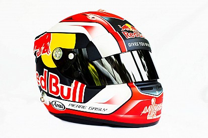 Photos - Le casque de Pierre Gasly en F1