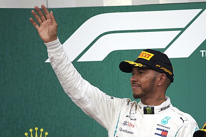 "Different" Hamilton explains subdued podium celebrations