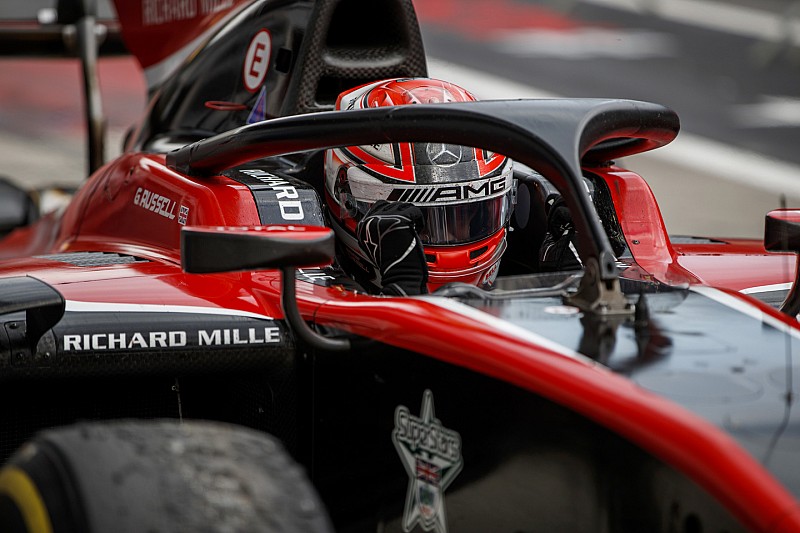 George Russell mostra i muscoli nelle Libere di Silverstone