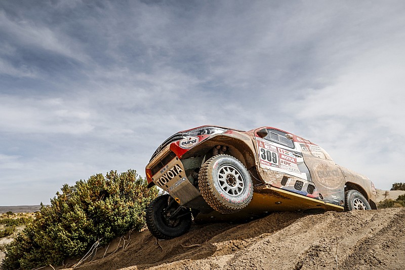 Dakar 2018: Tagessieg für Toyota - Sainz bleibt vorn