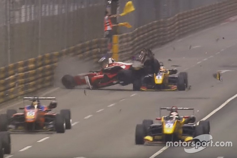 La FIA muestra el accidente de Macao para defender el Halo ante los pilotos
