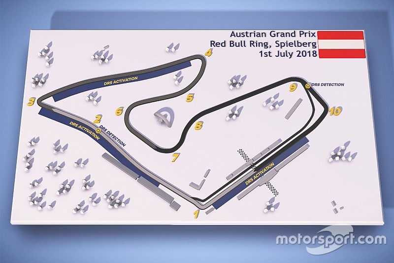 Third DRS zone added for Austrian GP