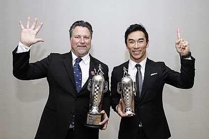 Sato, y Andretti reciben sus “Baby Borgs” por ganar Indy 500