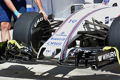 Ecco il nuovo muso più corto della Williams FW38
