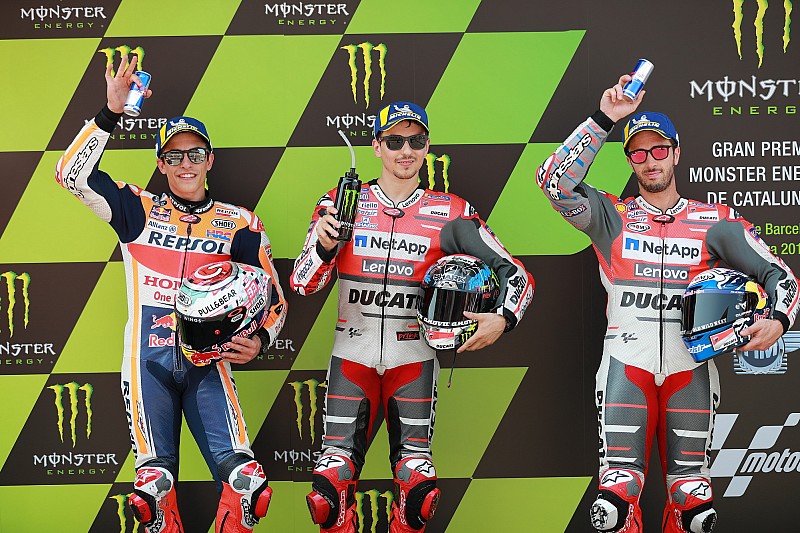 MotoGP Barcelona: Lorenzo fırtınası sürüyor, 2016'dan sonra ilk kez pole'de