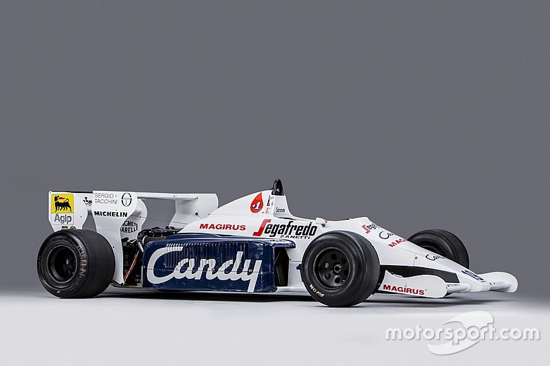 Mobil Toleman GP Monako eks Senna dilelang