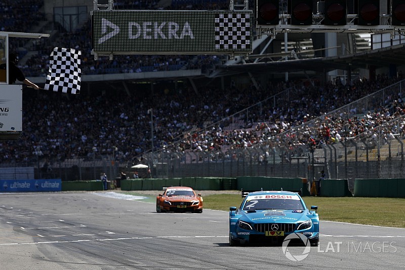 Hockenheim DTM: Paffett resists Auer’s challenge for win
