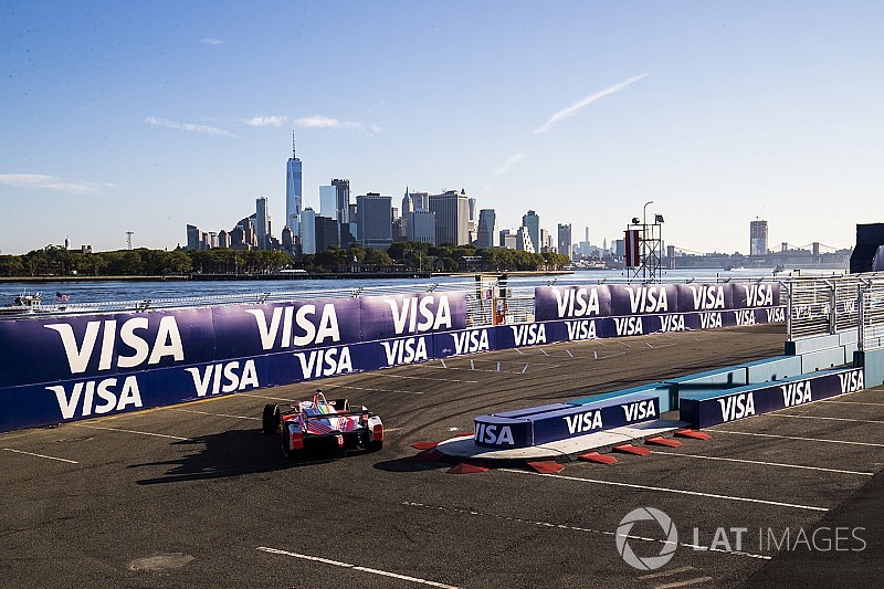 La parrilla de salida para el ePrix de Nueva York