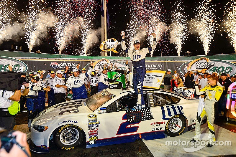Brad Keselowski entscheidet Kentucky-Spritpoker für sich