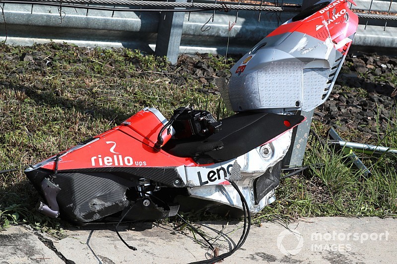Ducati asume la responsabilidad de la caída de Lorenzo, pero no da detalles