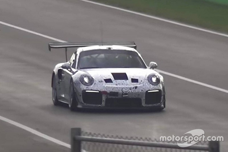 Video: Mysterieuze Porsche 911 gespot op Monza