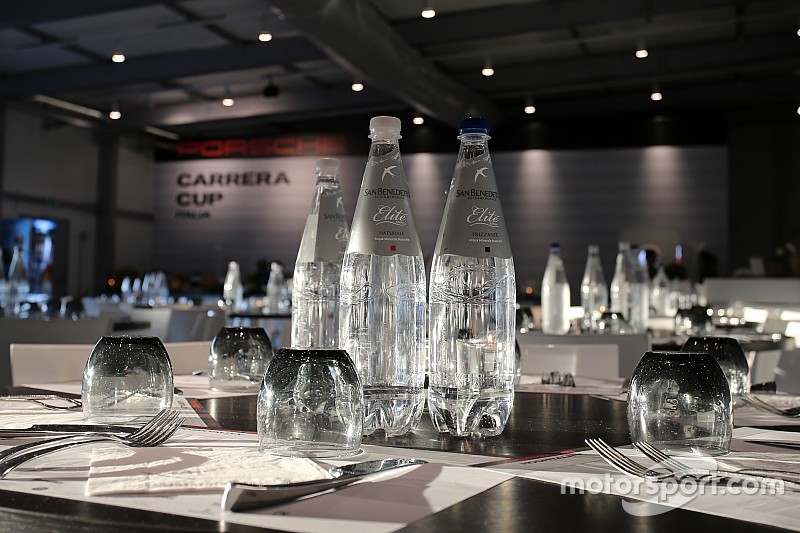 A pranzo nell’hospitality di Porsche Italia