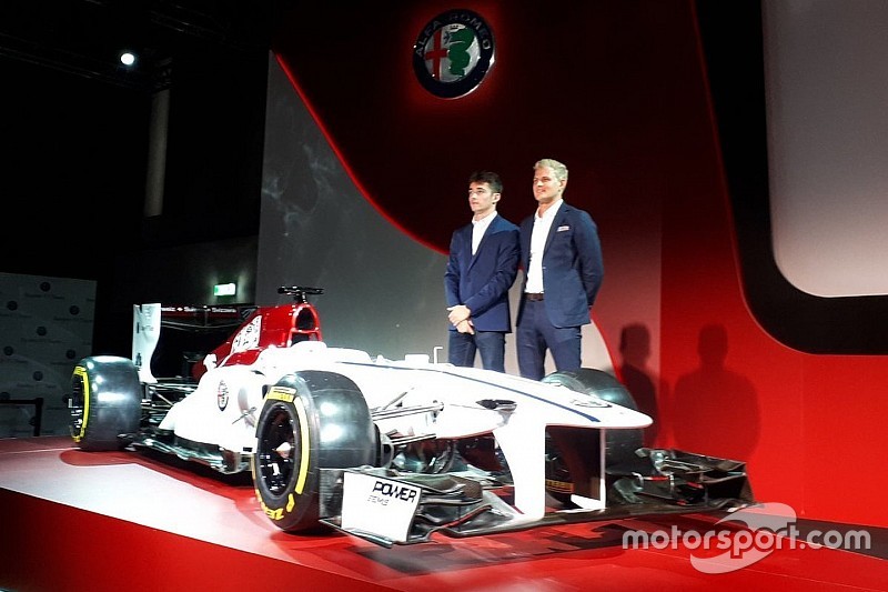 El Alfa Romeo-Sauber se presentará por internet