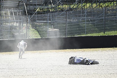 Maverick Vinales nach MotoGP-Crash in Mugello: "Meine Finger brannten"