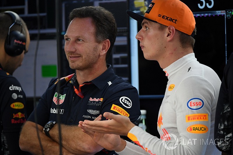 Horner: “Verstappen kan een team om zich heen bouwen bij Red Bull”