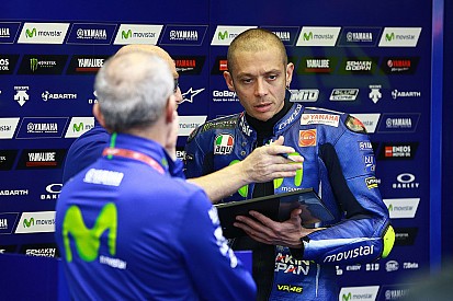Rossi tidak cukup cepat di trek basah dan kering