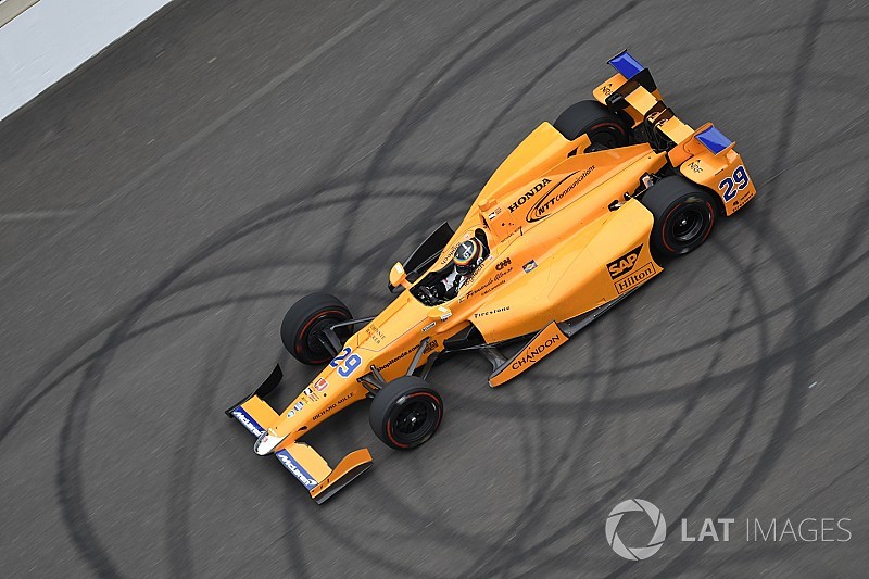 Sigue en directo los entrenamientos libres de Indy 500 con Fernando Alonso
