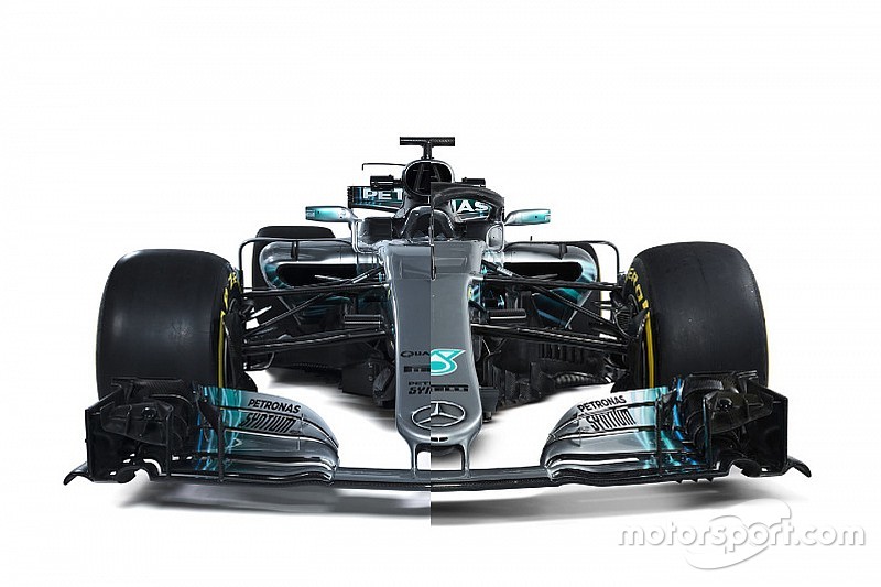 Karşılaştırma: Mercedes W08 ve W09