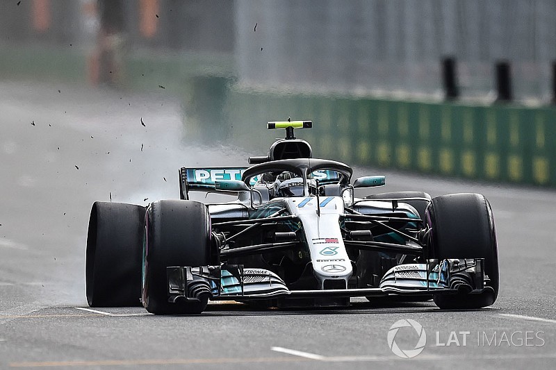 Mercedes: Pistteki parçayı Bottas çarpmadan 0.5 saniye önce gördük