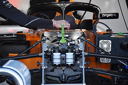 McLaren: i cinematismi della sospensione restano nella scocca