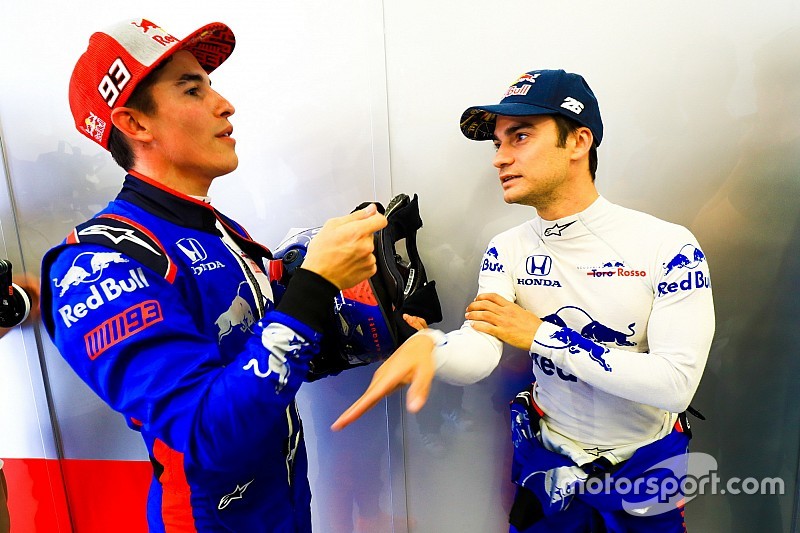 Pedrosa assume lugar de Márquez em teste com carro da F1
