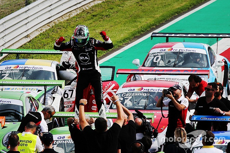 Carrera Cup Italia, Monza: Bertonelli riapre tutto e si emoziona