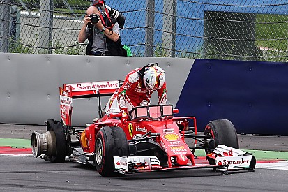 Analisi Pirelli concluse: la gomma di Vettel ha ceduto per un detrito