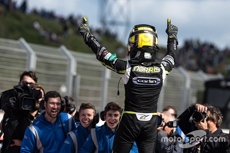 Lando Norris, le meilleur pilote que Carlin ait jamais vu