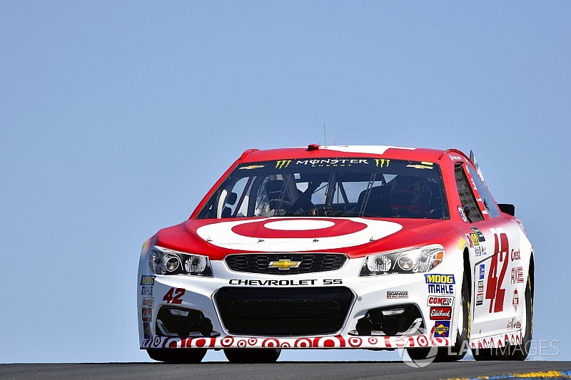 Larson tops final Sonoma practice; Elliott and Jones crash