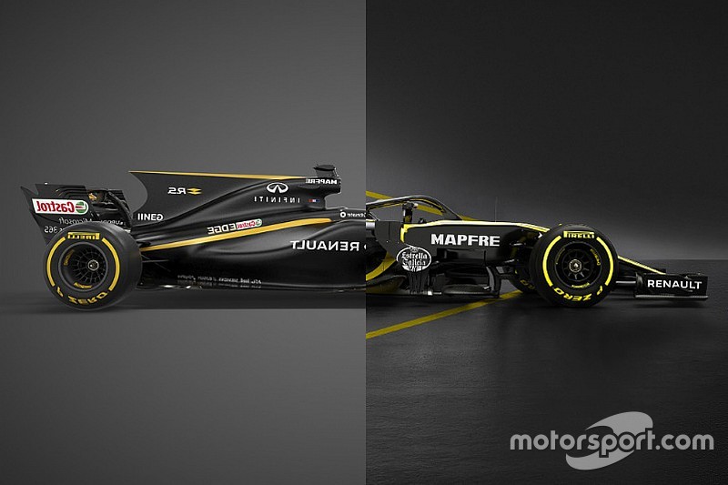 Vergleich: Renault R.S.17 vs. Renault R.S.18 für die Formel 1 2018
