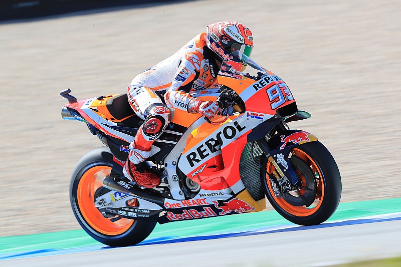 Márquez: “Tuve suerte con la salvada, en ese punto hubiera podido destrozar la moto”