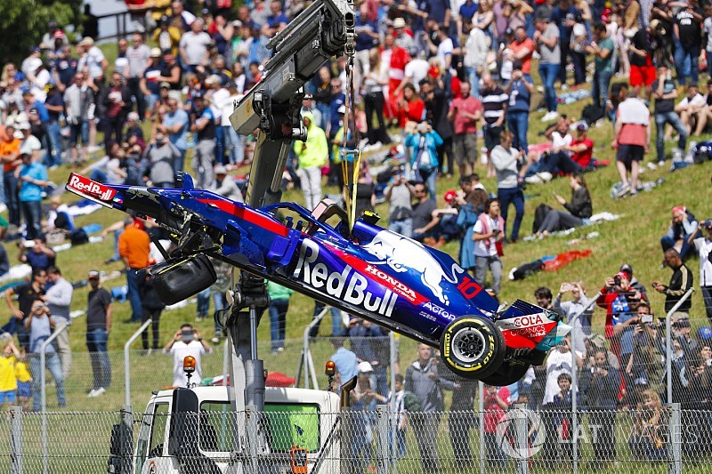 Decepcionado após acidente com Grosjean, Gasly lamenta azar