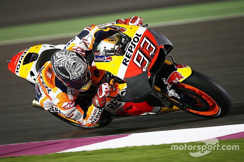 Marquez terjatuh saat uji coba fairing baru Honda