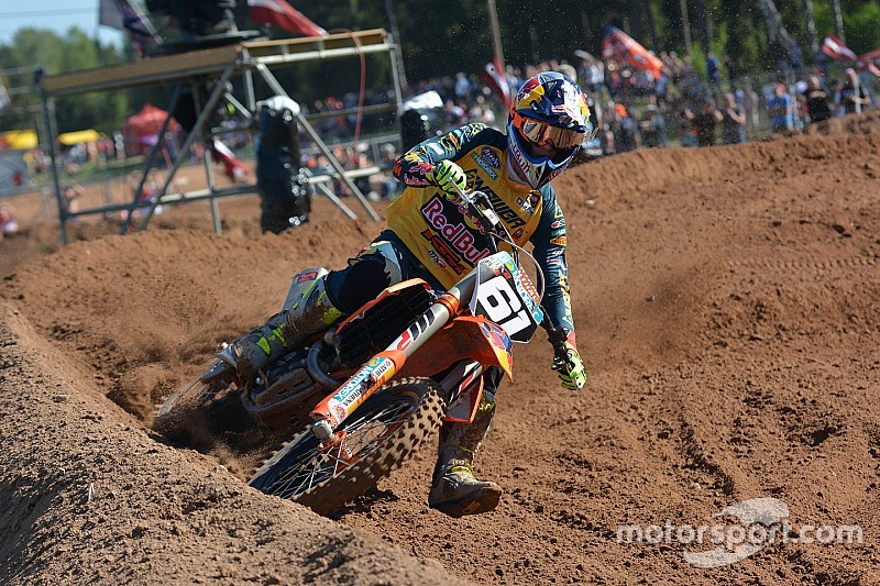 Jorge Prado acaba cuarto el MXGP de Letonia tras ganar la segunda manga