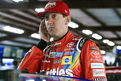 Kyle Busch tops final practice as Larson is forced into a backup car