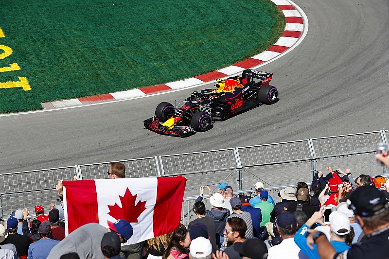 Verstappen aprovecha el hiperblando para liderar los libres 1 de Canadá