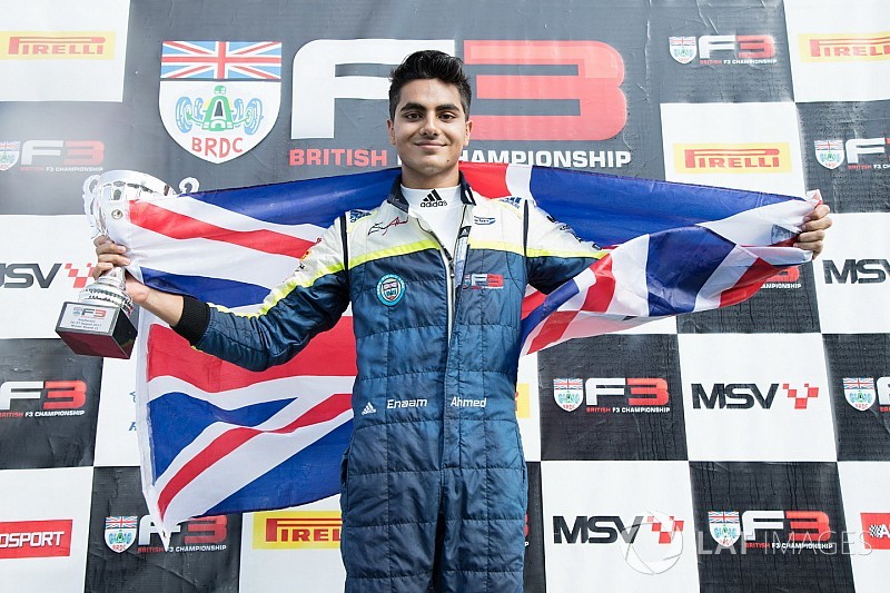 Ahmed égale Senna et devient le plus jeune Champion de British F3