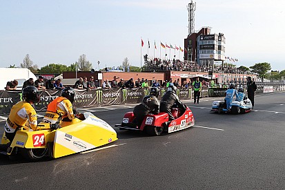 360 fokos oldalkocsis onboard az Isle of Man TT-ről