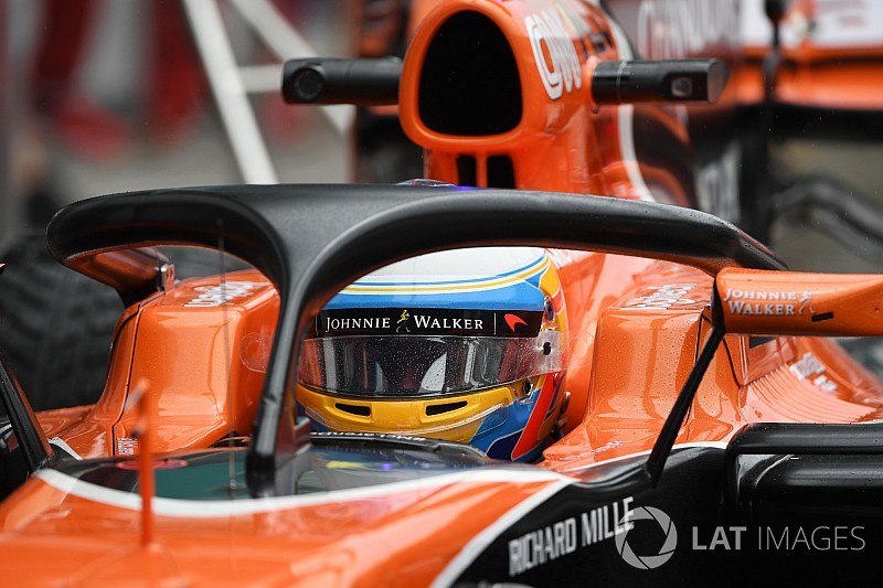 Las pruebas del Halo de la F1 son