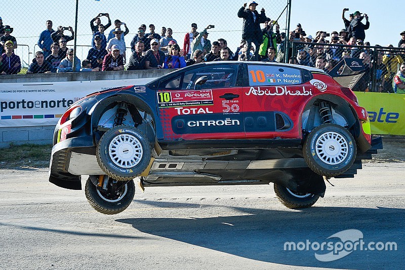 Citroen asegura que Meeke estaba fuera de control