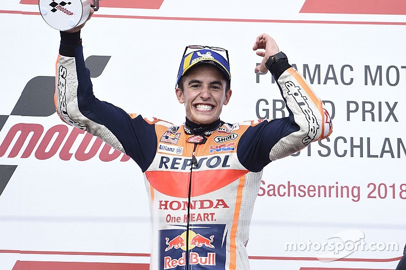 Márquez hace buena a la Honda