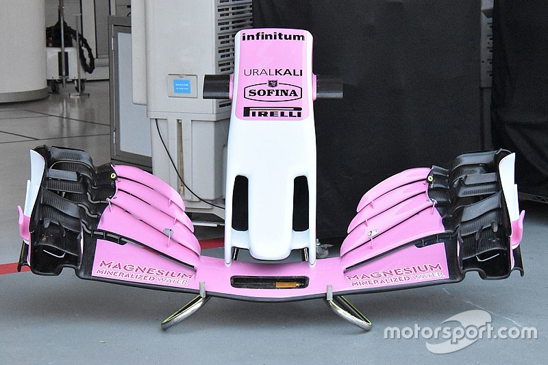 Force India: con i soldi di Stroll arrivano le novità tecniche per la VJM11 a Singapore