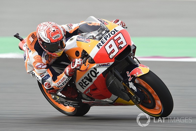 Márquez fue el más rápido antes del GP de Qatar