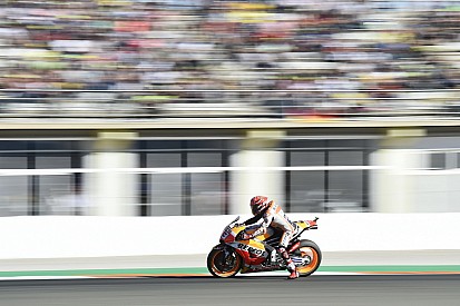 Hampir kecelakaan, Marquez kehilangan konsentrasi