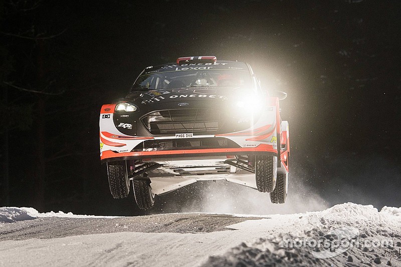 Ostberg debuta en el WRC 2017 dominando el shakedown de Suecia