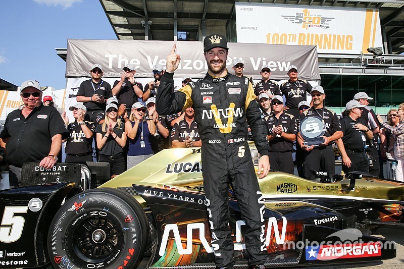 Хінчкліфф виграв кваліфікацію сотої гонки Indy 500