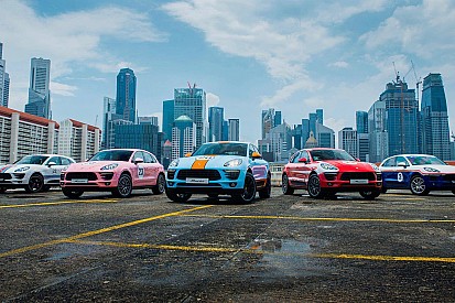 Porsche Macan bermotif legenda Le Mans