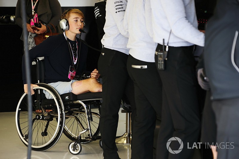 Billy Monger, İngiltere'de Hamilton'ın özel konuğu olacak