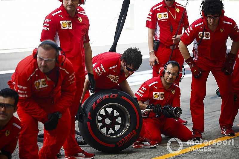 Japonya GP'nin en hızlı pit stopu Ferrari'den geldi