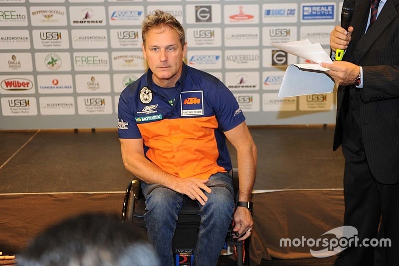 Il paraplegico Nicola Dutto costretto a passare alla licenza spagnola